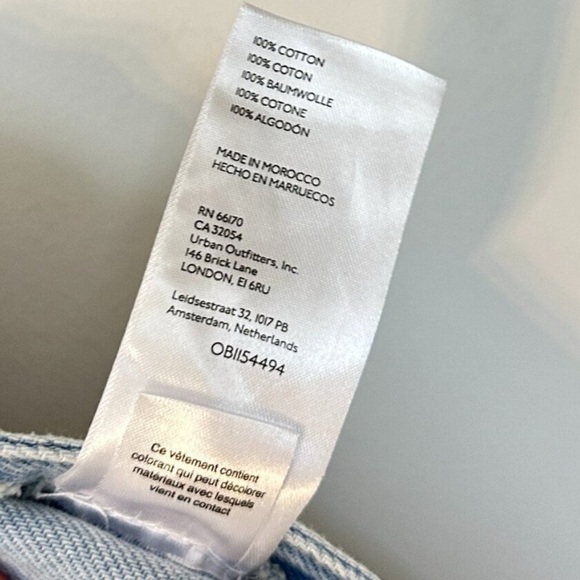 FREE PEOPLE Marci Denim Coverall in Wash Clear Skies - Picture 8 of 8